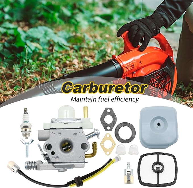 A021001880 Carburetor Kit Replacement for Echo PB250 PB 250 PB-250 WTA33 WTA-33-1 Leaf Blower Handheld Leaf Replaces A021003710 A021001881 A021001881A