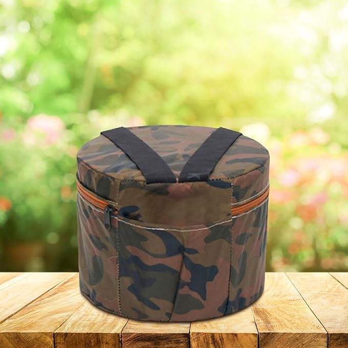 2X Wearable Gardening Stool Round Stool Workseat for Outside Gardening Fishing 32cm