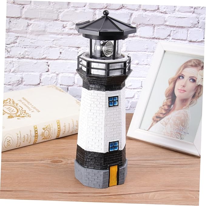 BESPORTBLE Unique Lamp Rotating Patio Lights for Backyard Led Garden Decorative Outdoor Light
