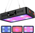 1200W LED Grow Light Growing Lamps with Veg/Bloom Dual Switches Timer Control Full Spectrum Grow Light Fixtures with Daisy Chain for Hydroponic Greenhouse Indoor Plant Veg and Flower