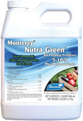 Monterey Nutra Green 5-10-5 + Micronutrients Fertilizer for Ornaments Fruits Vegetables Gardens Trees &amp Shrubs 1 Quart Apply with Sprayer