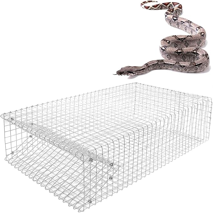 AmazingTraps The Amazing Humane Snake Trap - Catches and Release All Kinds of Snakes - Reusable!