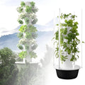 Lettuce Growtower Hydroponics Growing System Vertical Tower Automated Aeroponics Indoor Tower Garden with LED Grow Lights Aquaponics Growing Kits Herb Garden5 Layer