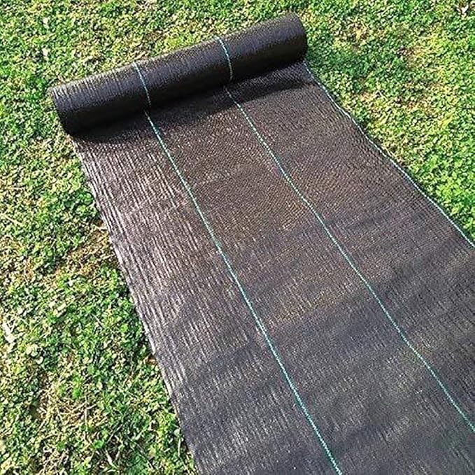 Agfabric Weed Barrier 6.5ftx100ft Landscape Fabric Heavy Duty Weed Barrier Fabric Easy Setup Woven Garden Weed Fabric Landscaping Fabric