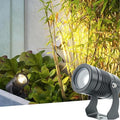 Rotation Spotlight - LED Beam Spotlight IP67 Waterproof Landscape Lights Outdoor Spot Light DC24V/AC85-265V Outdoor Floor Lamp For Tree Garden Remote Lighting(Cold White Light3W(DC24V))