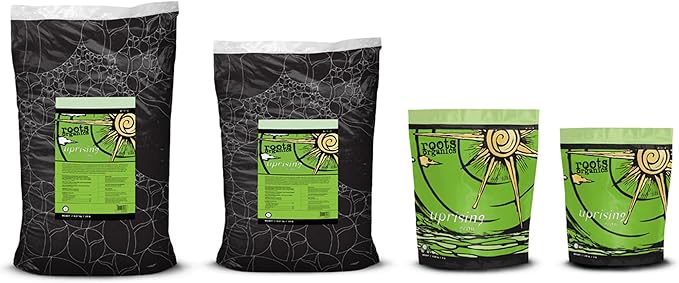 roots organics Uprising Grow Organic Fertilizer with Beneficial Bacteria and Mycorrhizae 6-1-2 NPK 9 lb. ROUG9