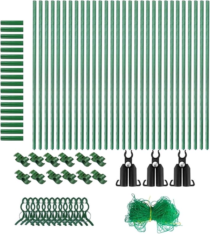 Generic Cucumber Trellis Plant Support Premium 48.03 Inchx48.03 inch with Netting A Frame Garden Trellis for Climbing Plants Yards