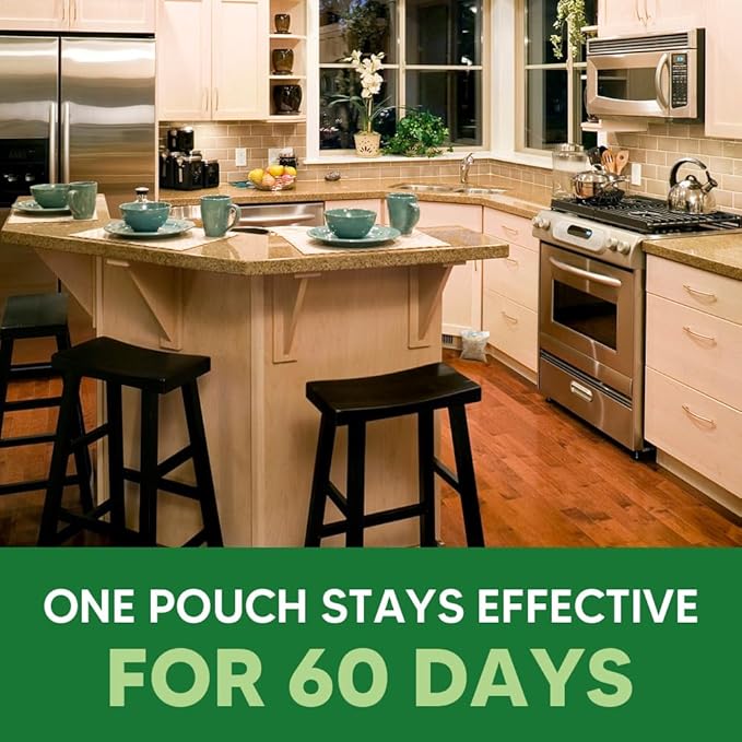 Rodent Repellent Mouse Repellent Pouches Mice Repellent Indoor Rat Repellant for House Mice Deterrent Keep Mice Away Extra-Strength Peppermint Effective for 80 ft² and 90 days-8P