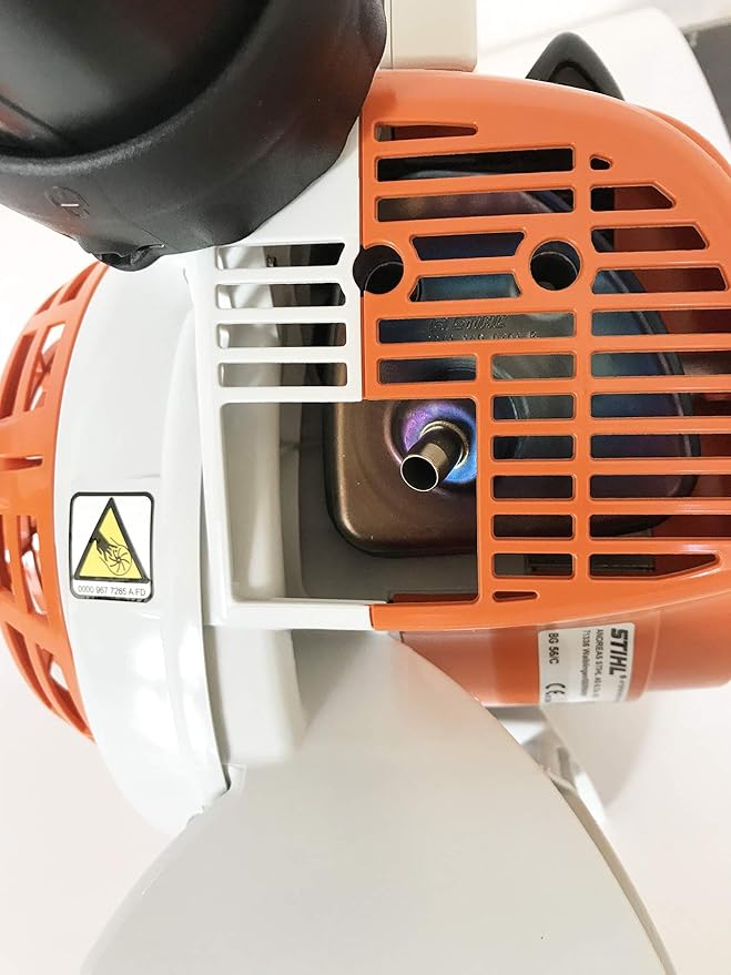 Stihl BG56-D hand held blower white orange black 42410111730