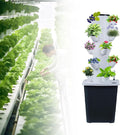 Aeroponic Tower Hydroponics Growing System Kit 30 Pods Indoor Vertical Garden Water Circulation Pump for Home Gardening(25holes)