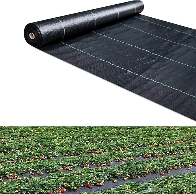 Weed Control Film Geotextile Landscape Fabric Weed Barrier Mat Weed Control Membrane High Permeability(0.6 * 200m)