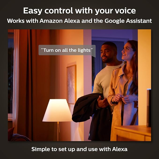 Philips Hue Iris Smart LED Table Lamp White - White and Color Ambiance - 1 Pack - Control with Hue App - Works with Alexa Google Assistant and Apple Homekit