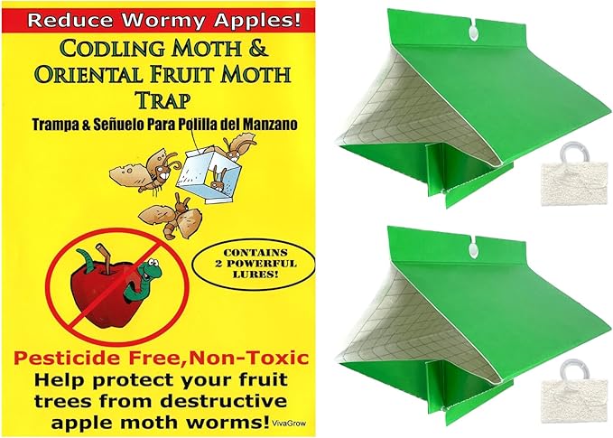 Codling Moth &amp Oriental Fruit Moth Trap (2 Pack 8 Week)