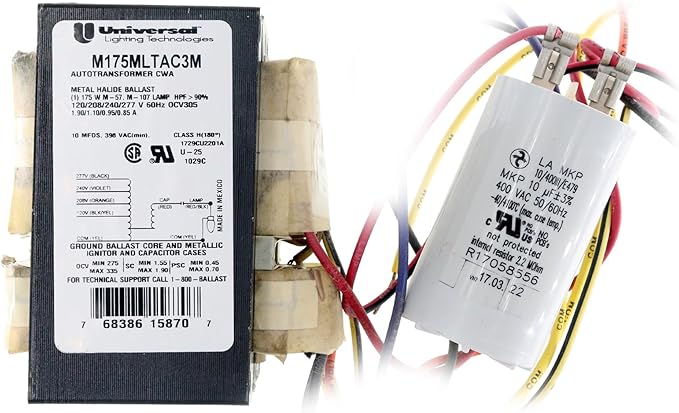 Universal 175W Metal Halide Ballast Quad-Tap