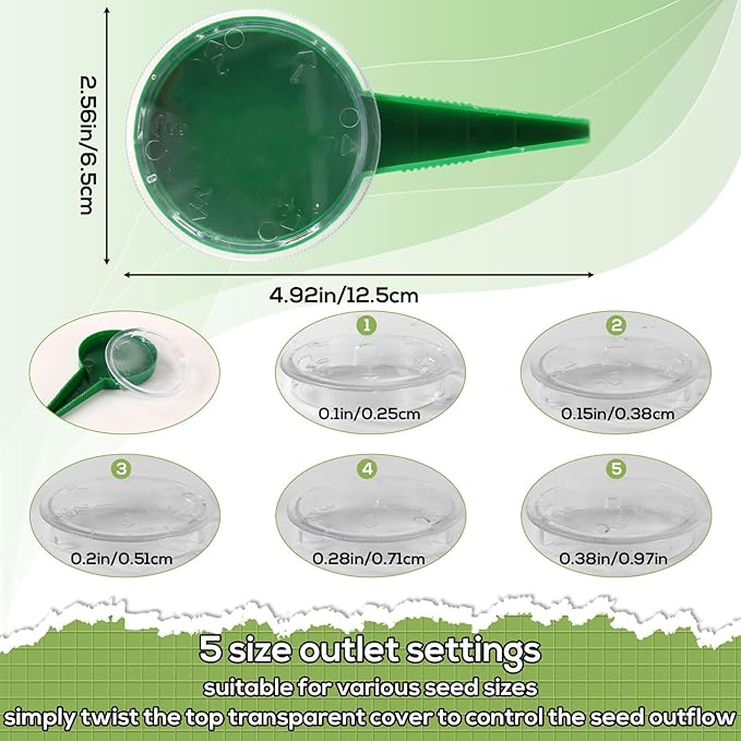 Mini 20 Cell Soil Blocker Iron Hand Held 3/4 in Soil Block Maker Blocking Tool for Seed Starting with Seed Dispenser Garden Seeding Tools for Indoor Outdoor Plants