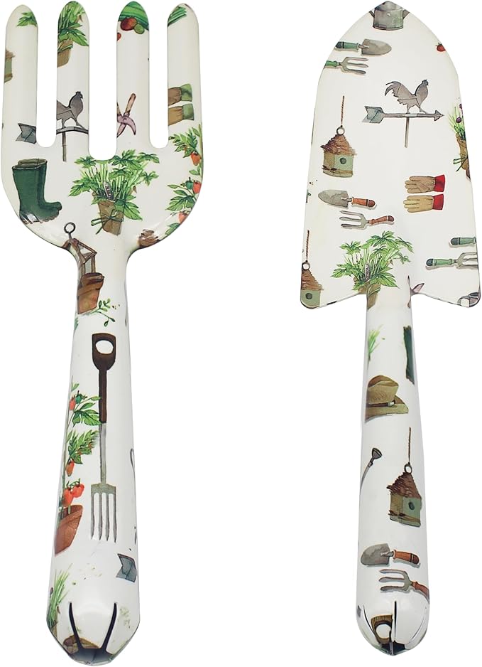 The Leonardo Collection Green Fingers Garden Tool Set for Gardening | Ideal Tool Kit &amp Gardening Gifts for Women &amp Men | Durable Garden Tools &amp Hand Tools for Daily Garden Work