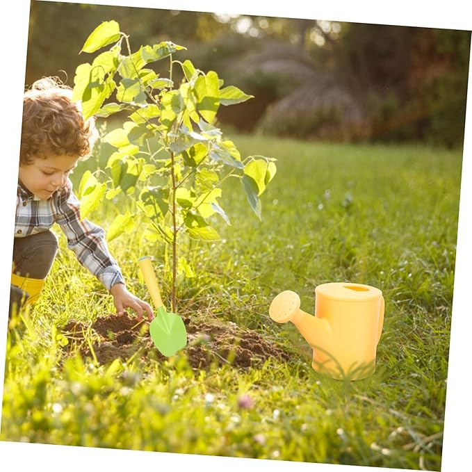 Mikikit Child-Friendly Mini Garden Tool Kit Shovel Small Rake Planting Accessories Easy to Use for Boys and Girls' Gardening Fun