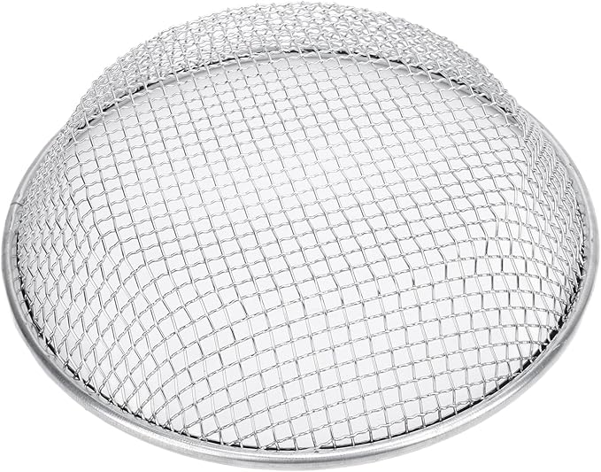 Stainless Steel Soil Sifter for Gardening 50kg Bearing Compost Sifter Dirt Sifter for Gardening Garden Sifter Garden Soil Sifter with Gloves for Gardening (6mm / 0.24in Hole)
