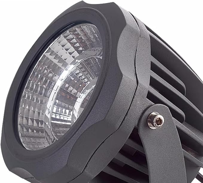 COB Floodlights - IP65 Outdoor Waterproof Spotlight COB Tree Lighting Lamp AC220V Rotation Landscape Spotlight LED Beam Lights for Villa Courtyard Lawn Lighting(Blue30W)