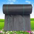 Weed Control Film Weed Barrier Fabric Weed Control Membrane Durable Geotextile for Soil Stabilization Landscaping Weed Barrier(1x10m)