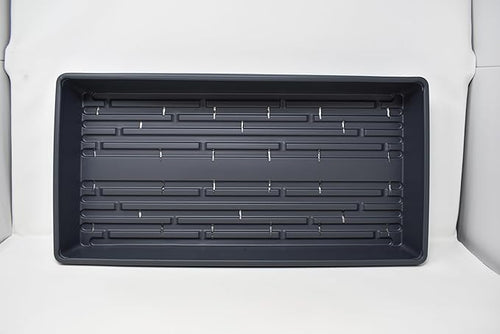 10 Plant Growing Trays (with Drain Holes) - 20 x 10 - Perfect Garden Seed Starter Grow Trays: for Seedlings Indoor Gardening Growing Microgreens Wheatgrass &amp More - Soil or Hydroponic