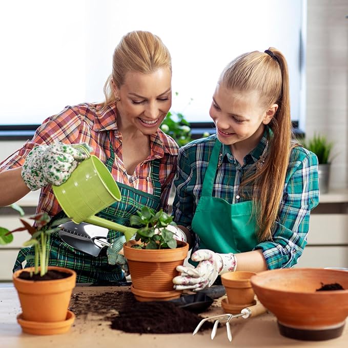 2026 Upgrade 11-Piece Gardening Tools for Women with Gardening Knee Pads and Repotting Mat Heavy Duty Stainless Steel Gardening Hand Tools Durable Garden Supplies Kit Ideal Gifts for Men Gardeners