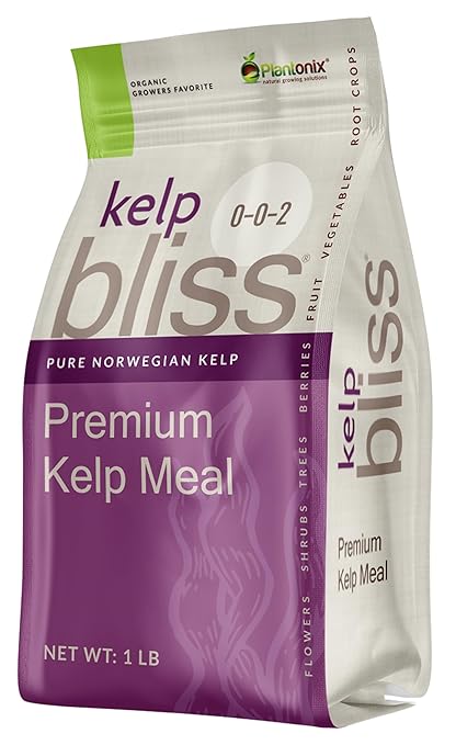 Worm Bliss (1 Qt) + Neem Bliss (1lb) + Kelp Bliss (1lb) - Organic Worm Castings for Plants - Neem Meal Fertilizer - Kelp Meal Fertilizer - Organic Fertilizers for Plants Flowers &amp Gardening
