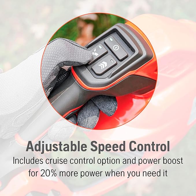 Husqvarna 230iB Battery Powered Cordless Leaf Blower 136-MPH 650-CFM Electric Leaf Blower with Brushless Motor and Quiet Operation 40V Lithium-Ion 4 Ah Battery and Charger Included 970480204