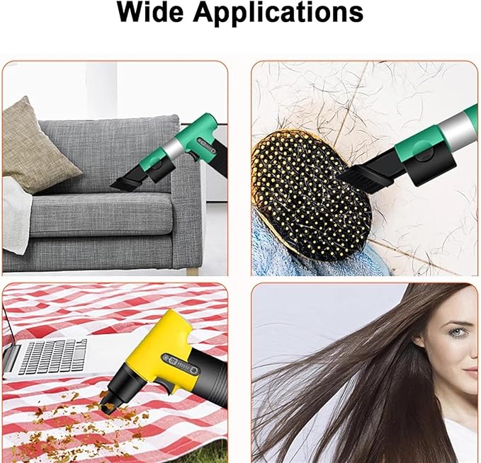 Handheld Brushless Motor Jet Fan 130000RPM Turbofan High Power Dust Blower Compressed Air Duster Type-C Charging Interface