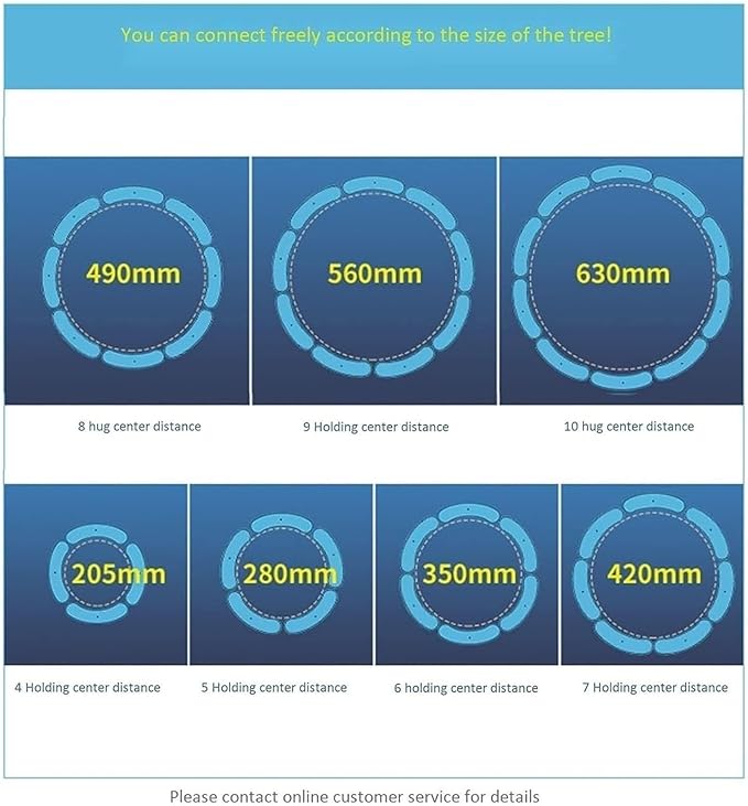 LED Ring Tree Hug Lamp 12W Surrounding LED Tree Spotlights IP65 Waterproof Ground Landscape Light 24V Ring Outdoor Corrugated Buried Lights Garden Lighting(White Light9PCS(24V))