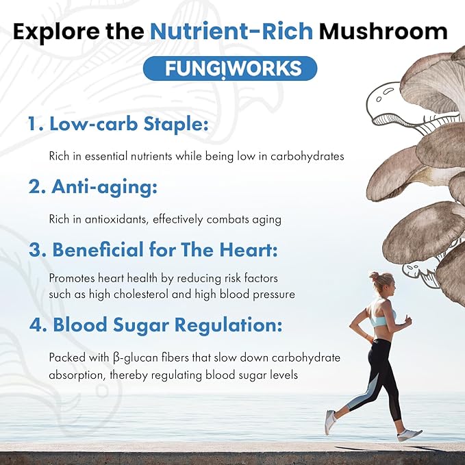 Organic Edible 4lbs Oyster Mushroom Growing Kit Made in USA Double-Side Mushroom Grow Kit Indoor Harvest Gourmet Mushrooms in 10 Days Top Gardening Gift Holiday Gift