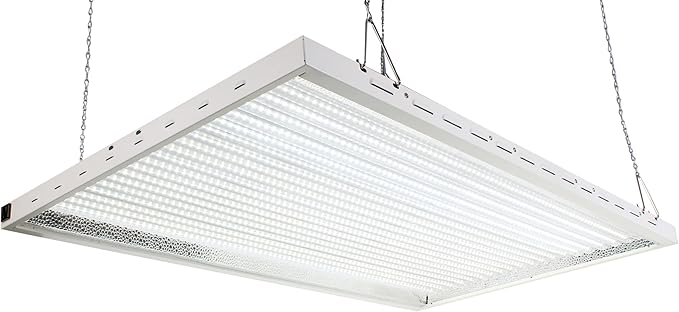 500W LED Quantum T5 Panel Grow Lights 4Ft x 28In Full Sun Spectrum 80000+ Lumens 3 Switches 4 Hooks