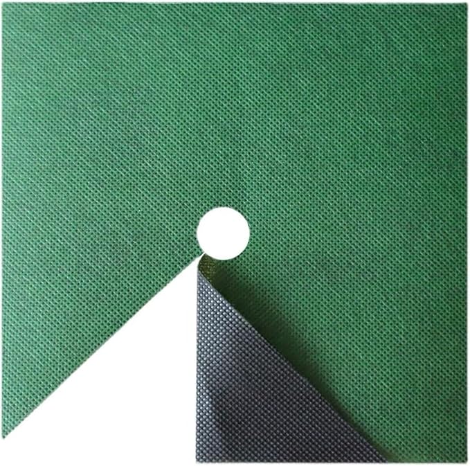 Weed Control Membrane Heavy Duty Weed Barrier Fabric Resistant Ground Cover Membrane Weed Membrane Fabric for Artificial Grass Patios Paths Flower Beds(Green1.2 * 1.2m-50pcs)