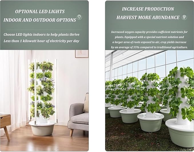 Hydroponics Growing Systems Kit Hydroponic Growing Kits &amp Systemswith Hydrating Pump(Nine Floors)
