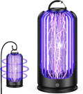Bug Zapper for Indoor Outdoor Mosquito Trap Cordless Rechargeable Mosquito Trap with 4000mAh Battery Electric Pest Control Insect Fly Zapper Ideal for Home Patio Camping and Backyard