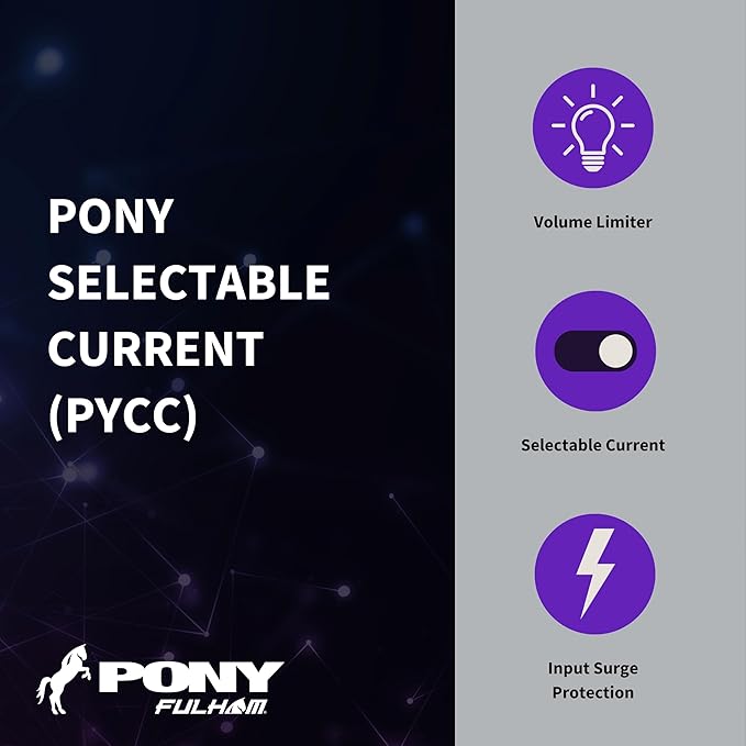 Fulham Lighting PYCC-1M1UNV130S-60L 60-watt Selectable Current Fulham Pony LED Driver 1200/1250 / 1300 White