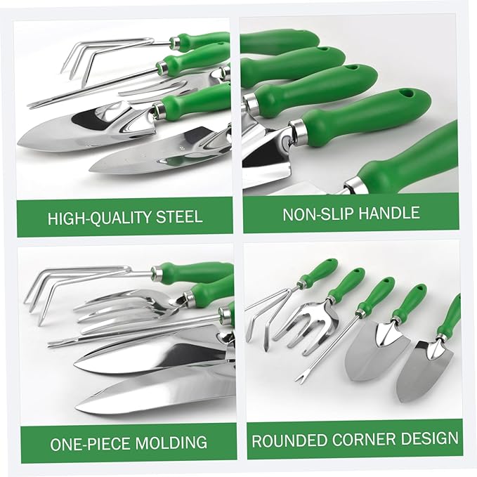 11 Piece Garden Tool Set with Gloves Bag Gardening Tools Kit for Women Men