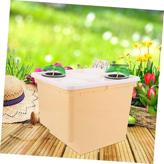 Hydroponics Growing System Planting Bucket Indoor Greenhouse Herb Garden Planter Outdoor