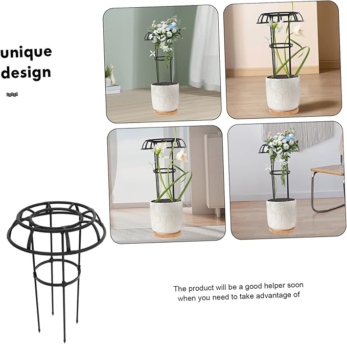 Garden Trellis Climbing Frame for Plants Metal Support Structure for Vines Potted Plant Accessories Decorative Iron Design for Use