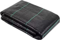 75g/2.64oz Driveway Fabric Heavy Duty Woven Landscape Fabric Garden Weed Barrier Fabric Weed Control Fabric Geotextile Fabric for Landscaping Weed Block Gardening Mat0.4-6m(0.6 * 200m)