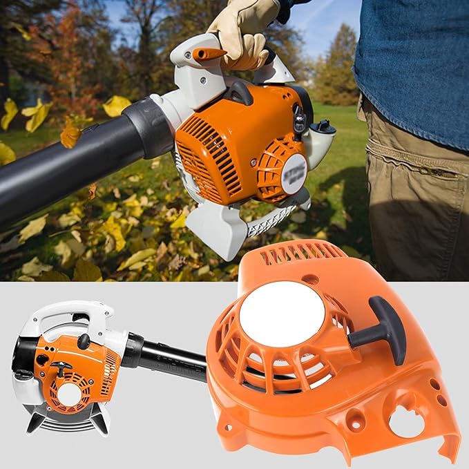 Recoil Pull Starter Rewind Replacement for Stihl Bg86 Bg86c Bg56 Bg56c Sh86 SH86c Sh56 SH56c Replaces 4241-080-2106 Leaf Blower Recoil Pull Starter Rewind