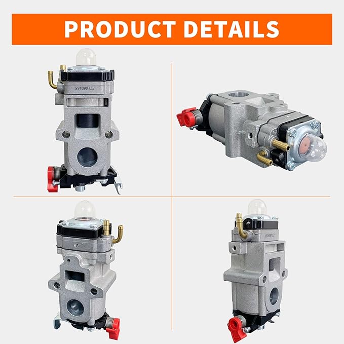 Ruixing OEM A021004920 PB-9010T Carburetor for Echo PB8010T PB-8010T PB-9010 PB8010H PB-8010H PB-9010T PB-9010H Backpack Blower Parts WYAB-1 Shindaiwa EB810RT EB810 EB910 EB910RT Leaf Blower