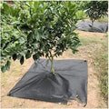 10PCS Ground Cover 1.2m×1.2m for Flowers and Plants Protection Covers Non-Woven Orchard Grass Cloth