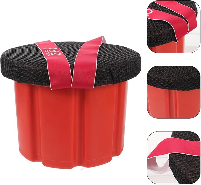 Gardening Hip Attached Work Seat Gardening Stool Case Farming Cushion Hip Chair for Father Grandparents Gardener Gardening Working Fishing Camping Random Color