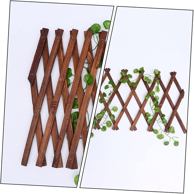 Wooden Vine Support Plant Cages for Outdoor Wooden Garden Trellis Planter