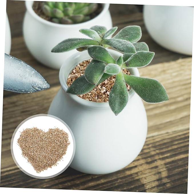 Kisangel Fine Vermiculite for Gardening and Mushroom Growing for Starting and Plant Growth Vermiculite Granules for Plants and Gardening 3l