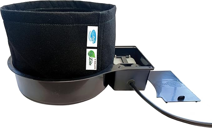 AutoPot 9 Pot GeoPot System with 3 Gallon Fabric Pots - Self-Watering Gravity-Fed System (9Pot with 25 gal Flexi Tank)