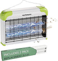 20W Electric Bug Zapper Indoor Fly Insect Killer with 3000V Grid UV Light Mosquito Gnat Zapper w 2 Replacement Bulbs for Home Kitchen Restaurant Garage