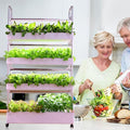 3/4 Tier Hydroponics Tower SetIndoor Garden Hydroponic GrowingHydroponic PlanterPlant Vertical Hydroponics for HerbsFruits Vegetables120hole