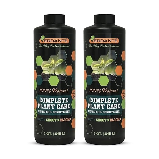 Complete Plant Care Liquid Soil Conditioner – Improve Lawn &amp Garden Health - Versatile Soil Conditioner for Lawns &amp Gardens - Simple Lawn and Garden Solutions - 2 Qt.